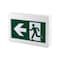 Beyond Led Technology Exit Sign, PC + Aluminum, 2" W, Bronze JRMEEW - alternate 1